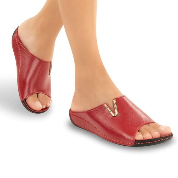 Muya 31125 Nest Kırmızı Kadın Anatomik Terlik