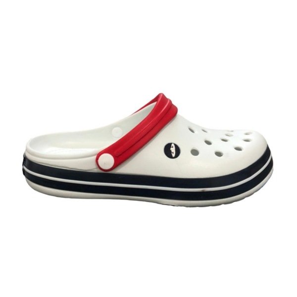 Akınal Bella E195 Beyaz Erkek Hastane Sabo Terlik Sandalet