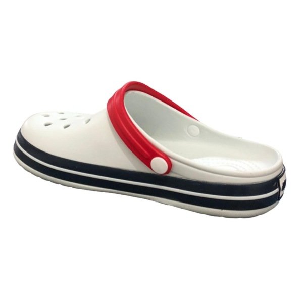 Akınal Bella E195 Beyaz Erkek Hastane Sabo Terlik Sandalet