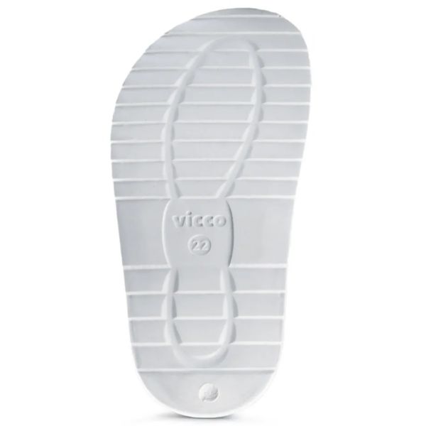 Vicco Krixi 321.B23y.252 Beyaz-Saks Mavi Bebe Sandalet