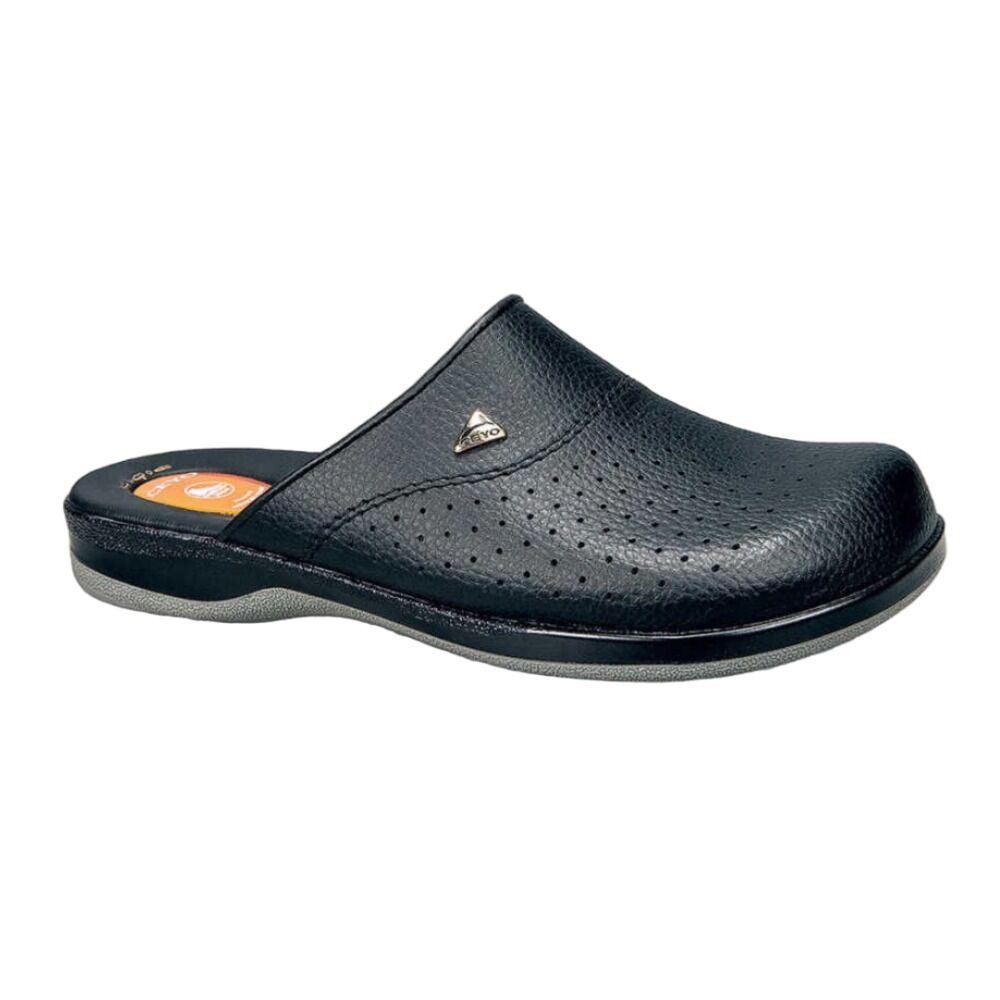 Ceyo 9846 Flex-1 Siyah Erkek Anatomik Jel Taban Sabo Terlik