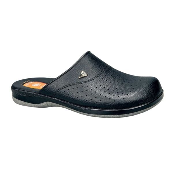 Ceyo 9846 Flex-1 Siyah Erkek Anatomik Jel Taban Sabo Terlik