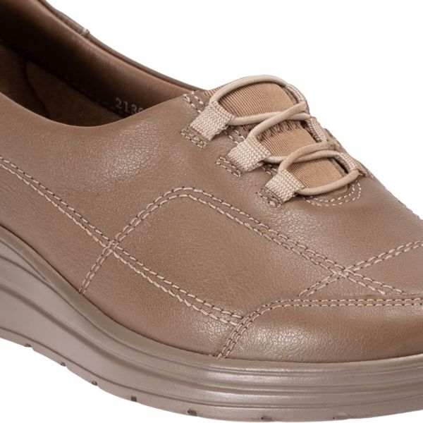 Forelli 21306-H Hefa Kum Kadın Comfort Deri Ayakkabı