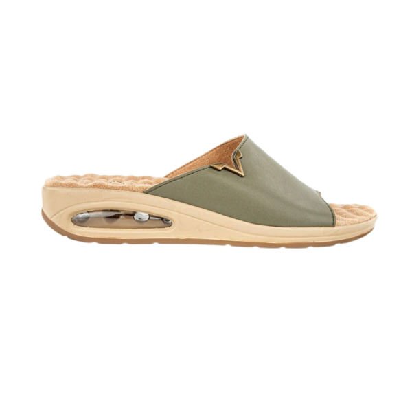 Muya 33236 Purist Haki Kadın Air Taban Terlik