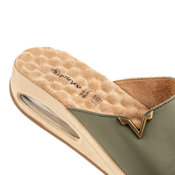 Muya 33236 Purist Haki Kadın Air Taban Terlik