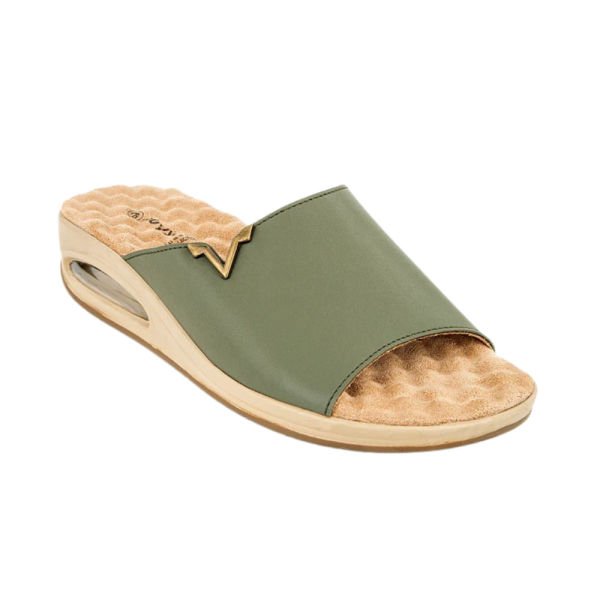Muya 33236 Purist Haki Kadın Air Taban Terlik