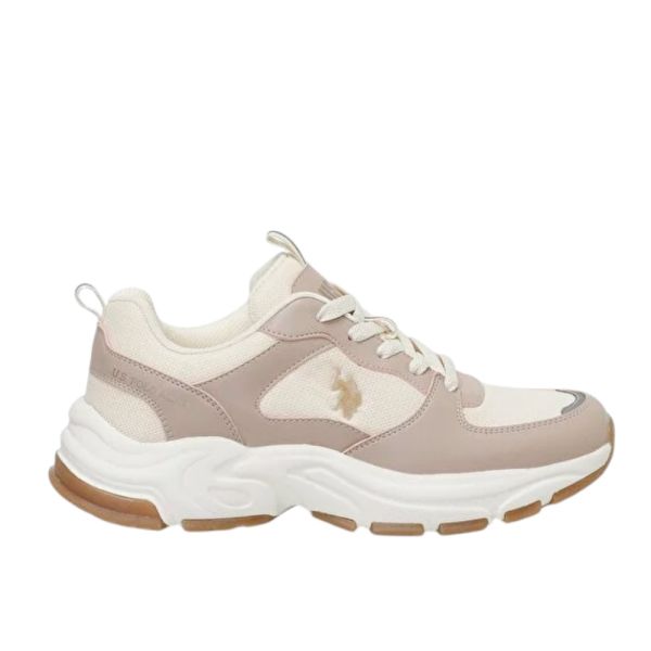 U.S Polo Assn Sorley 5FX Pudra Kadın Sneaker