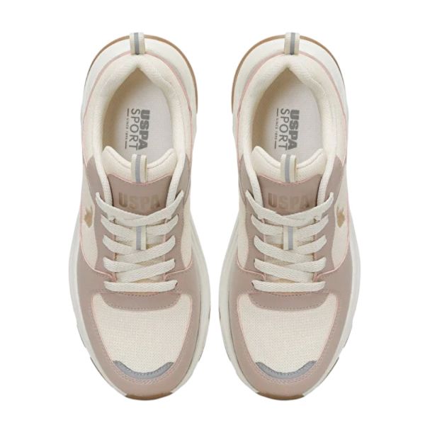 U.S Polo Assn Sorley 5FX Pudra Kadın Sneaker