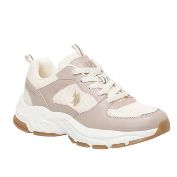 U.S Polo Assn Sorley 5FX Pudra Kadın Sneaker