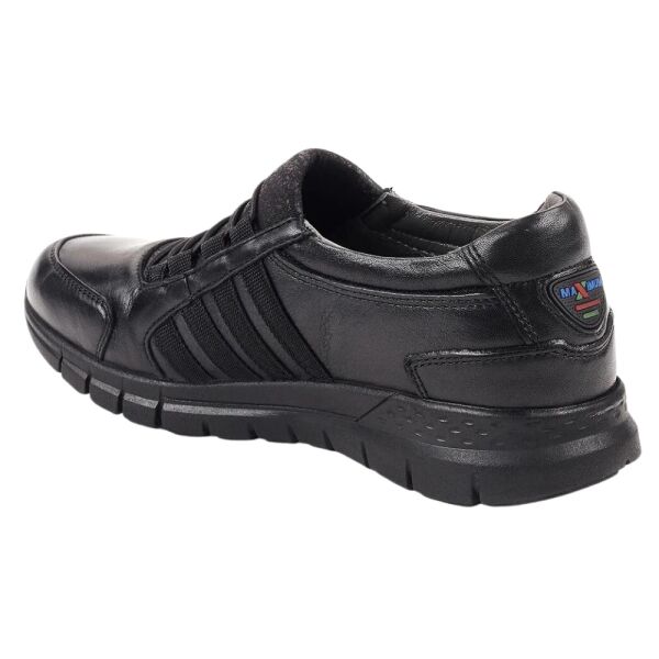 Forelli 29410-G Fulya Siyah Kadın Comfort Deri Ayakkabı