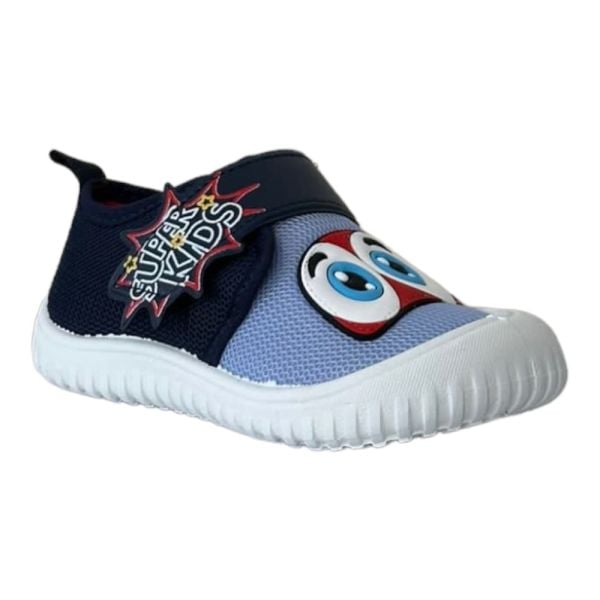 Gezer 3349 Mavi/Lacivert Bebe Kreş Yazlık Ev Ayakkabısı