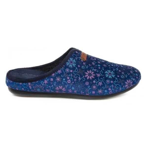 Muya 33909 Gia Lacivert Kadın Ev İçi Terlik
