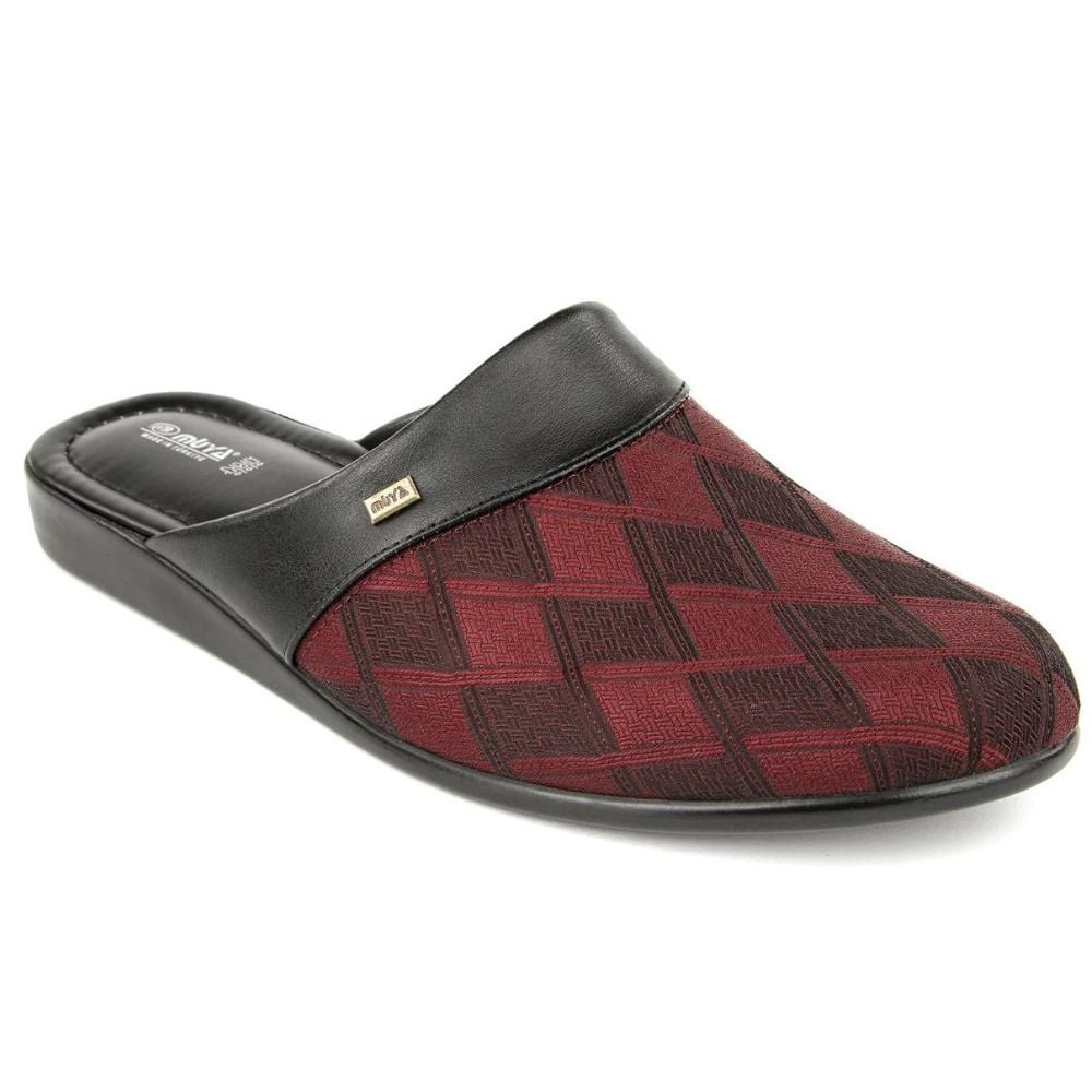 Muya 31425 Baron Bordo Erkek Ev İçi Terlik