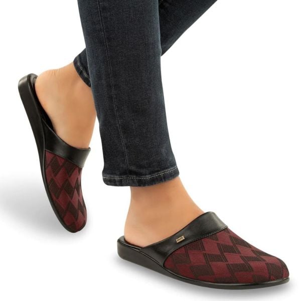 Muya 31425 Baron Bordo Erkek Ev İçi Terlik