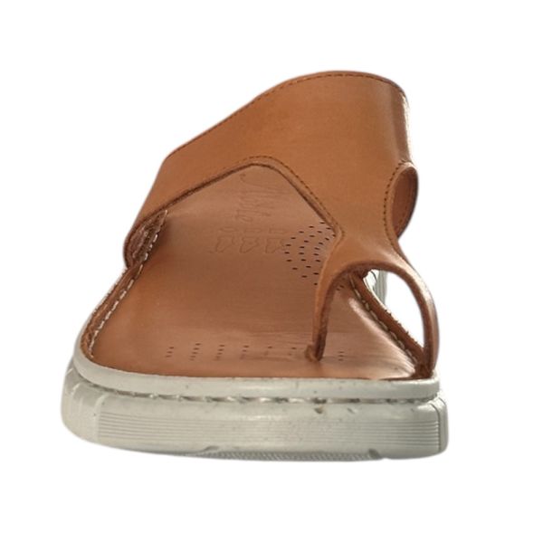 Cex 25Y NBL02 Taba Kadın Hakiki Deri Parmak Arası Terlik