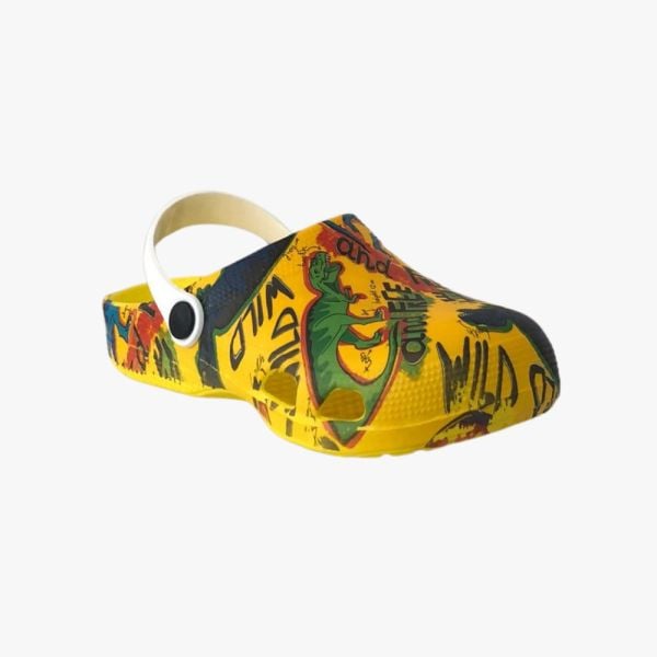 Gezer 14077 Sarı Çocuk Plaj Terlik Sandalet