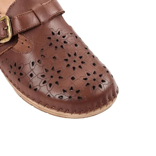 Forelli Cary-H 80625 Taba Kadın Günlük Sabo Terlik