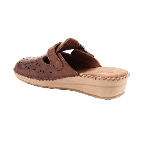 Forelli Cary-H 80625 Taba Kadın Günlük Sabo Terlik