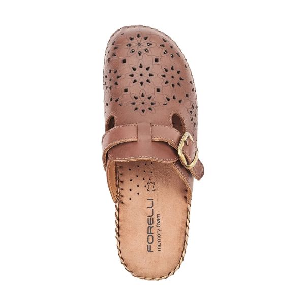 Forelli Cary-H 80625 Taba Kadın Günlük Sabo Terlik