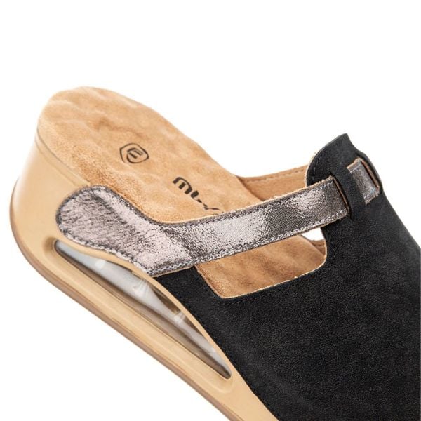 Muya 31214 Libra Full Siyah Kadın Air Taban Terlik