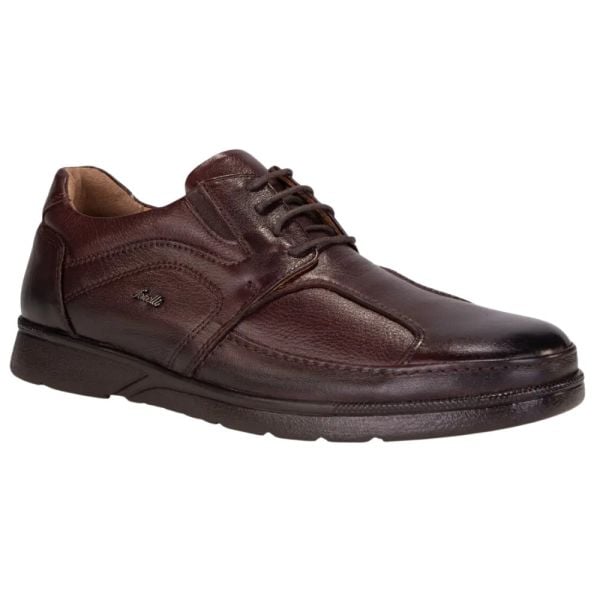 Forelli 32605-H Broks Kahve Erkek Comfort Deri Kemik Ayakkabısı