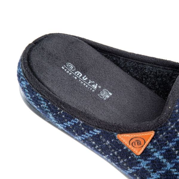 Muya 33802 Davis Lacivert Erkek Ev İçi Terlik