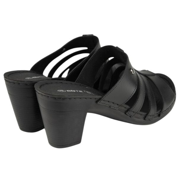 Muya 36261 Schoen Siyah Kadın Topuklu Terlik