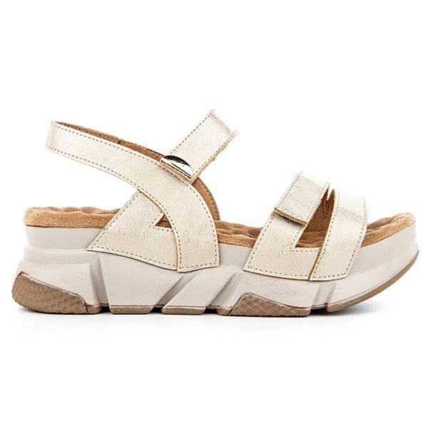 Muya 34201 Olimba Bej Kadın Anatomik Sandalet