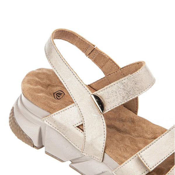 Muya 34201 Olimba Bej Kadın Anatomik Sandalet