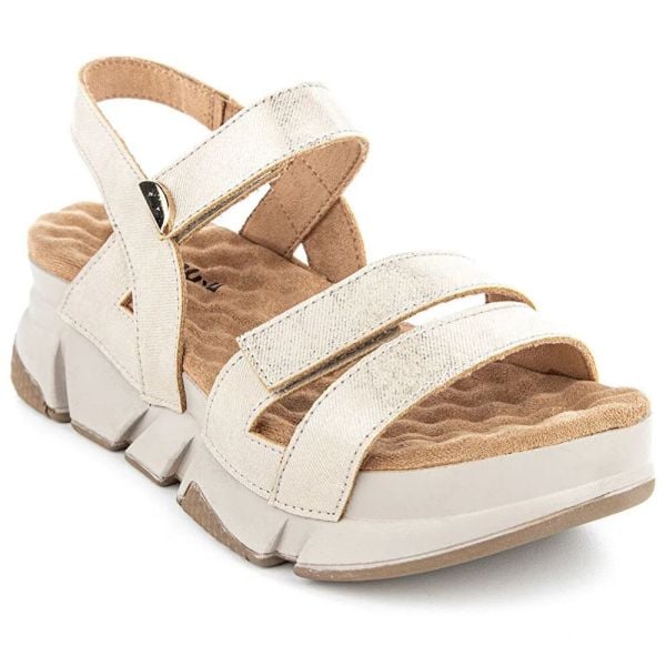 Muya 34201 Olimba Bej Kadın Anatomik Sandalet