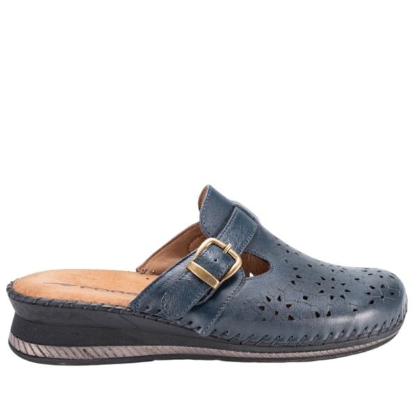 Forelli Cary-H 80625 Lacivert Kadın Günlük Sabo Terlik
