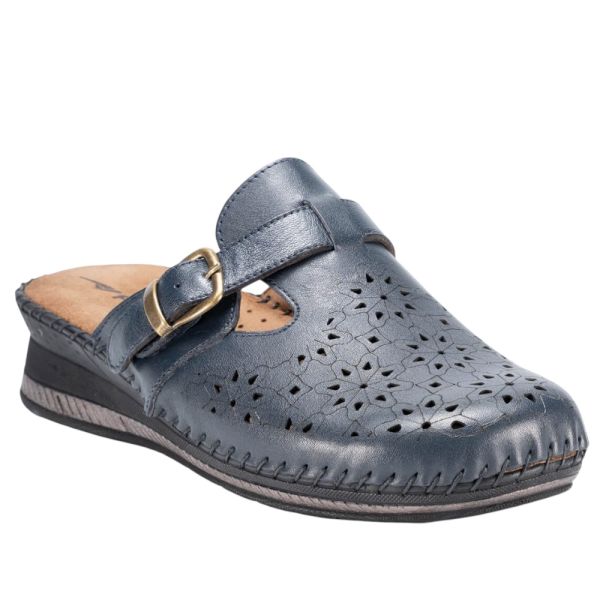 Forelli Cary-H 80625 Lacivert Kadın Günlük Sabo Terlik