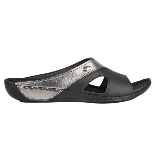 Muya 36217 Sinne Siyah Kadın Anatomik Topuk Dikeni Terlik