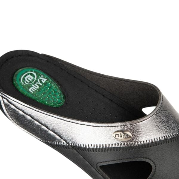 Muya 36217 Sinne Siyah Kadın Anatomik Topuk Dikeni Terlik