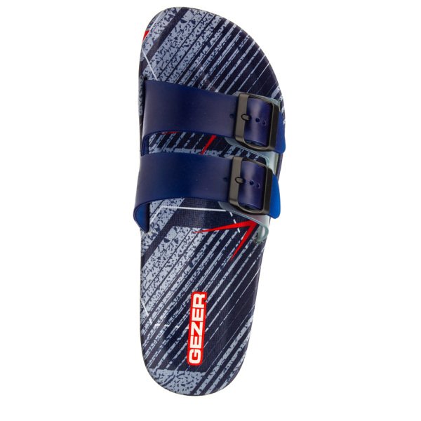 Gezer 11345 Lacivert Erkek Kaydırmaz Havuz/Deniz Terlik