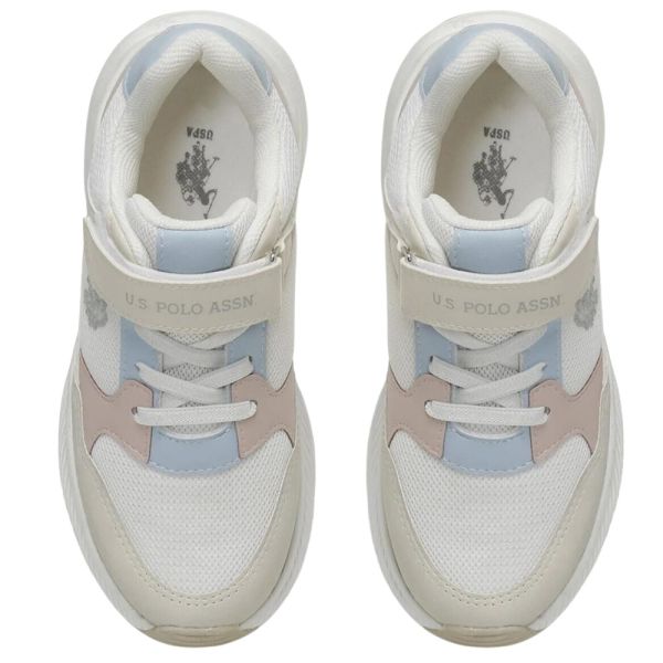 U.S Polo Assn Clebert 3FX Beyaz Çocuk Spor Ayakkabı