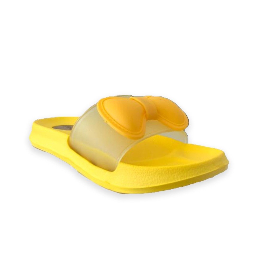 Defa 1135 Fiyonklu Sarı Çocuk Havuz/Deniz Terlik