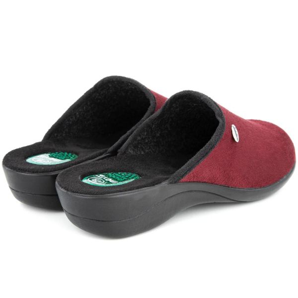 Muya 33917 Darcie Bordo Kadın Ev İçi Terlik