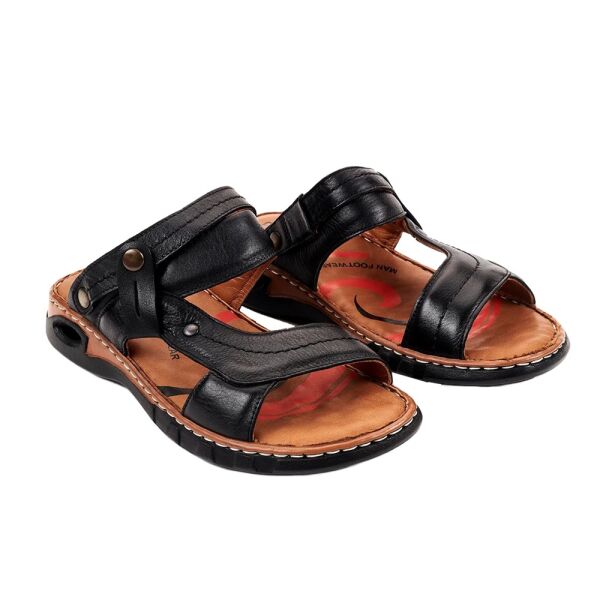Forelli Ural-G 40507 Siyah Erkek Günlük Sandalet