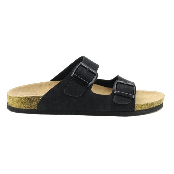 Kinetix Aten 2FX Siyah Erkek Günlük Terlik