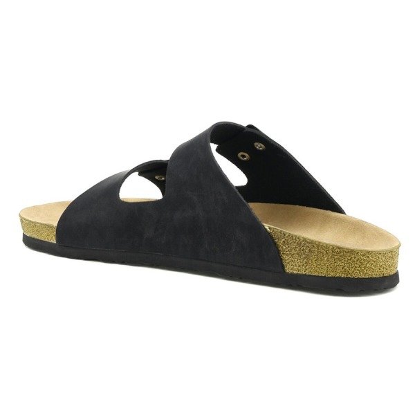 Kinetix Aten 2FX Siyah Erkek Günlük Terlik