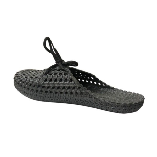 Gezer 12706 Siyah Kadın Kaydırmaz İpli Terlik