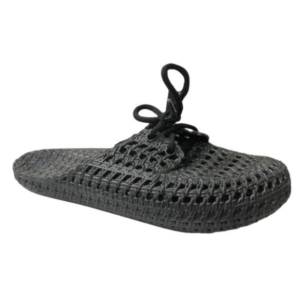 Gezer 12706 Siyah Kadın Kaydırmaz İpli Terlik