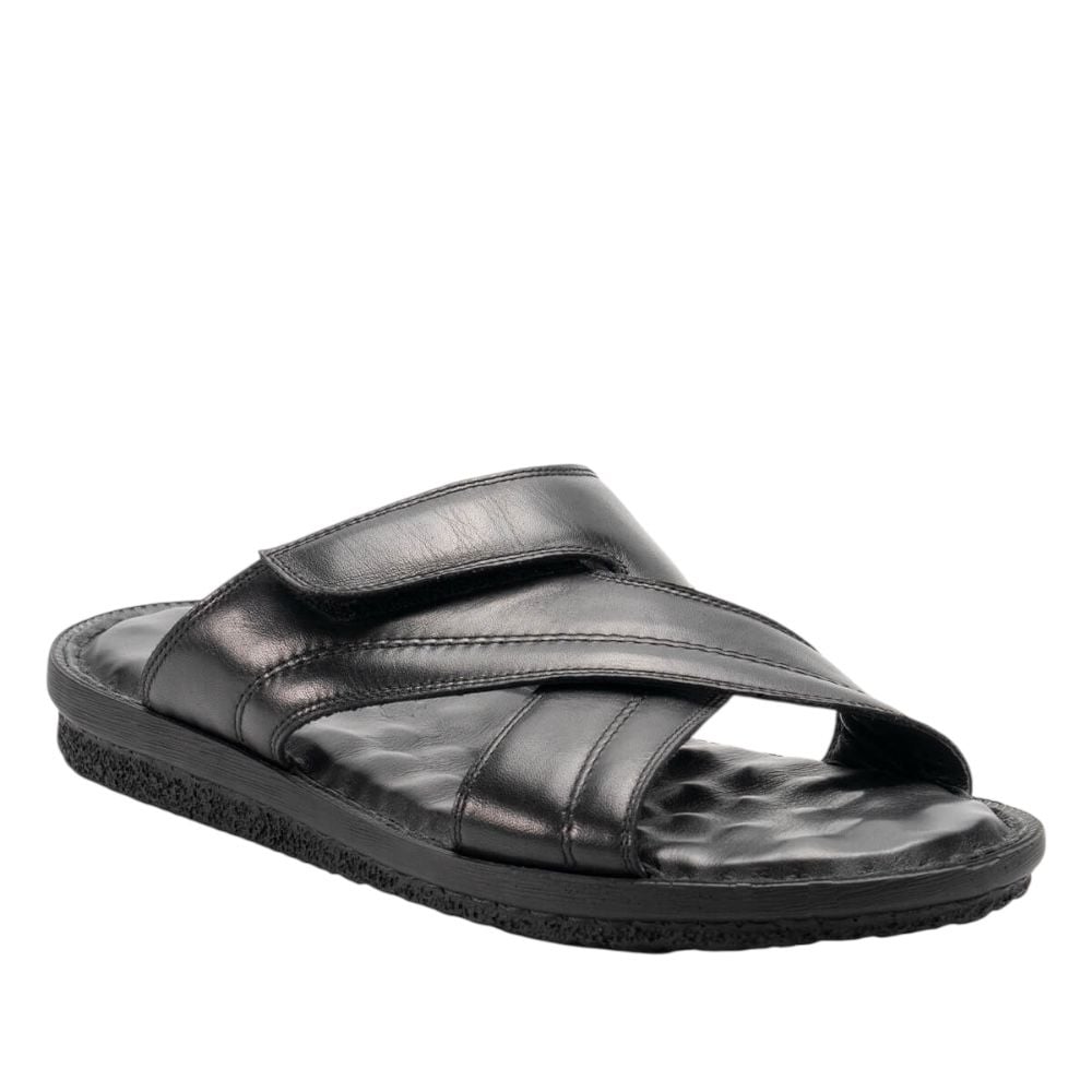 Forelli 49108-G Talu Siyah Erkek Günlük Terlik