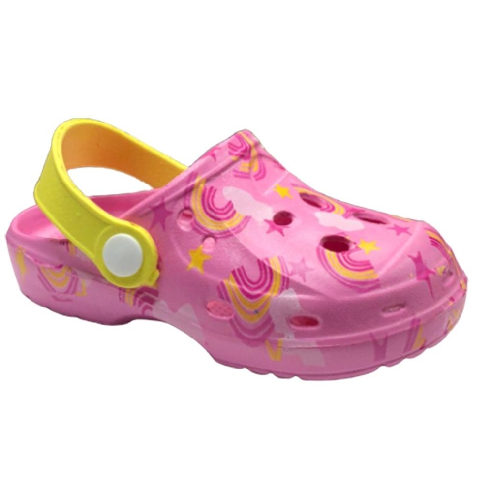 Akınal Bella E049 Pembe Çocuk Havuz/Deniz Terlik Sandalet