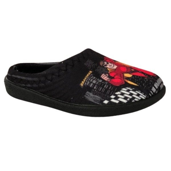 Gezer 12791 Siyah Brave Man Çocuk Ev İçi Terlik