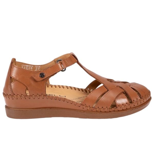 Forelli 22526 Larni-G Taba Kadın Comfort Deri Sandalet