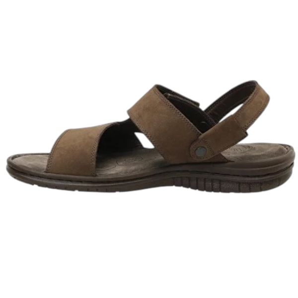 Polaris 106894N 5FX Kahve Erkek Comfort Deri Sandalet