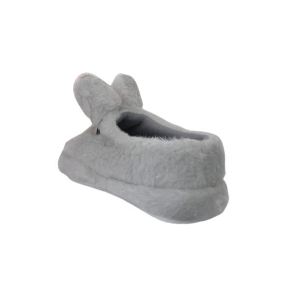 Cex Tavşan 2PR Gri Çocuk Ev Ayakkabısı