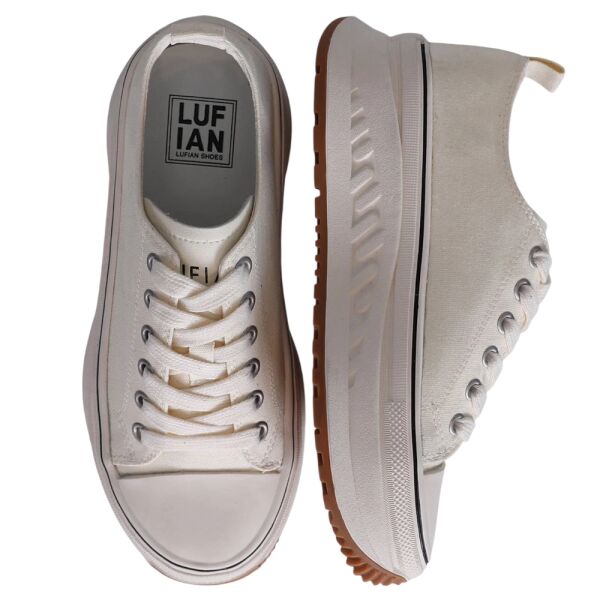 Lufian Shay Beyaz Kadın Sneaker